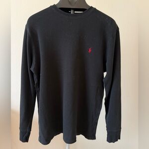 Polo by Ralph Lauren Black Long Sleeve Shirt